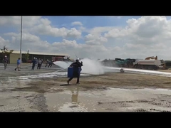 29 تن 6x6 Drive ARFF فرودگاه هواپیما کامیون آتش نشانی با بوم نجات قابل جمع